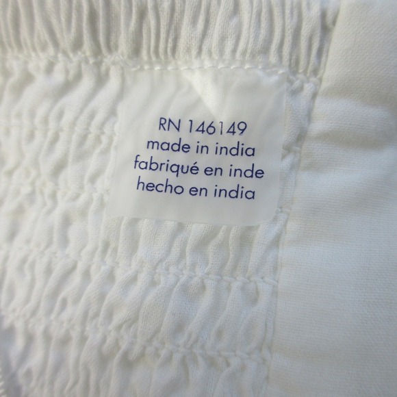 Seraphine Sabrina Embroidered Sundress 8 White Tiered Sleeveless White Boho 280 - Picture 6 of 13